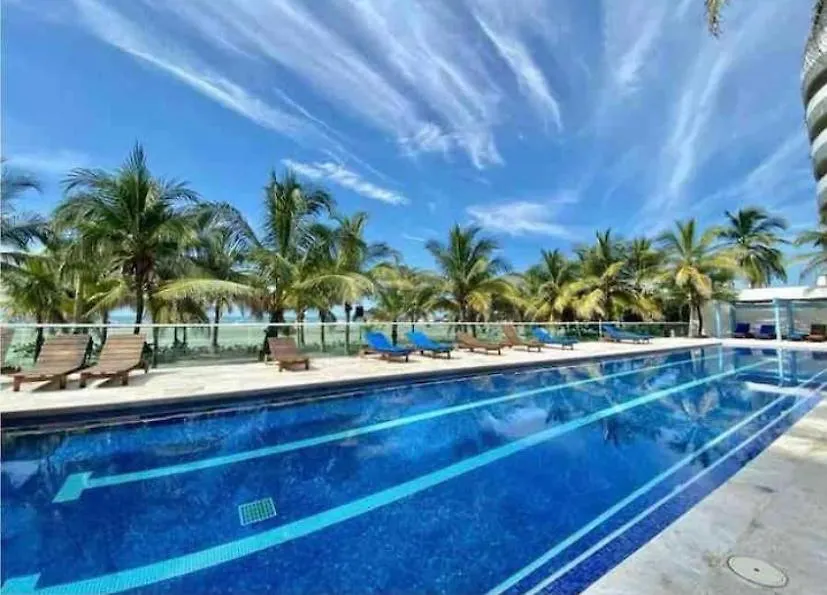 Apartamento Con Excelente Vista Al Mar Dos Alcobas Los Morros Cartagena Apartment