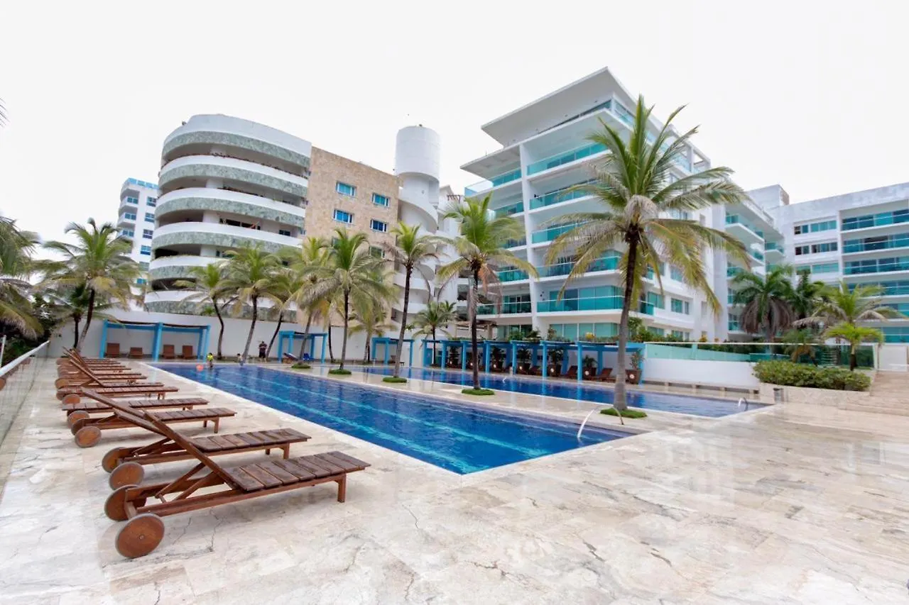 Apartamento Con Excelente Vista Al Mar Dos Alcobas Los Morros Cartagena Apartment