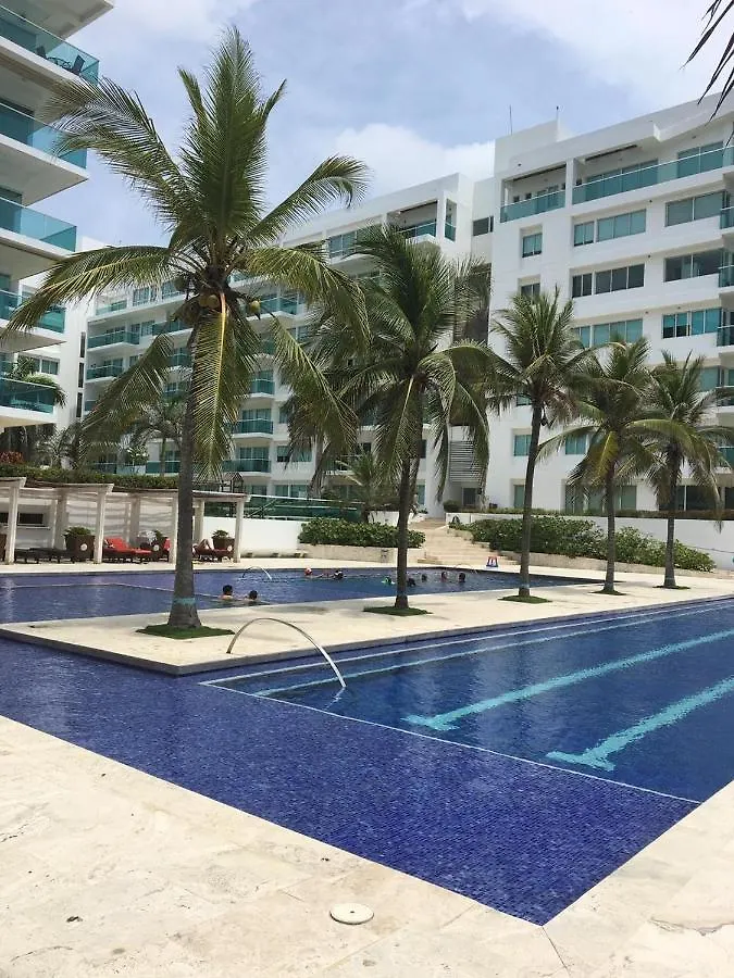Apartamento Con Excelente Vista Al Mar Dos Alcobas Los Morros Cartagena