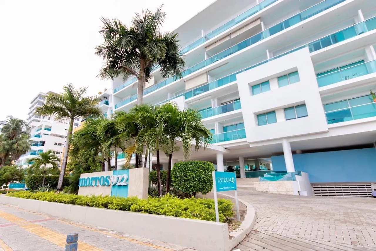 Apartamento Con Excelente Vista Al Mar Dos Alcobas Los Morros Cartagena
