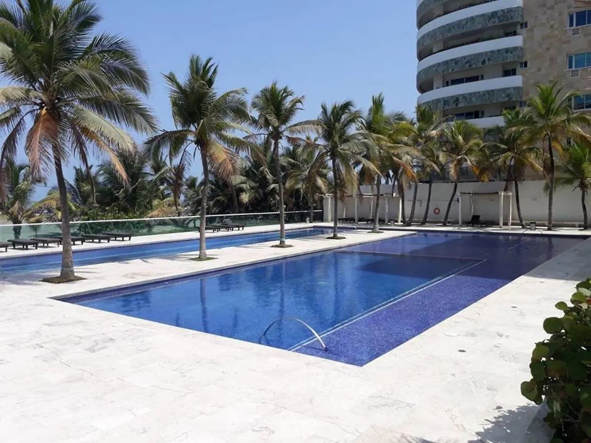 Apartamento Con Excelente Vista Al Mar Dos Alcobas Los Morros Cartagena Apartment