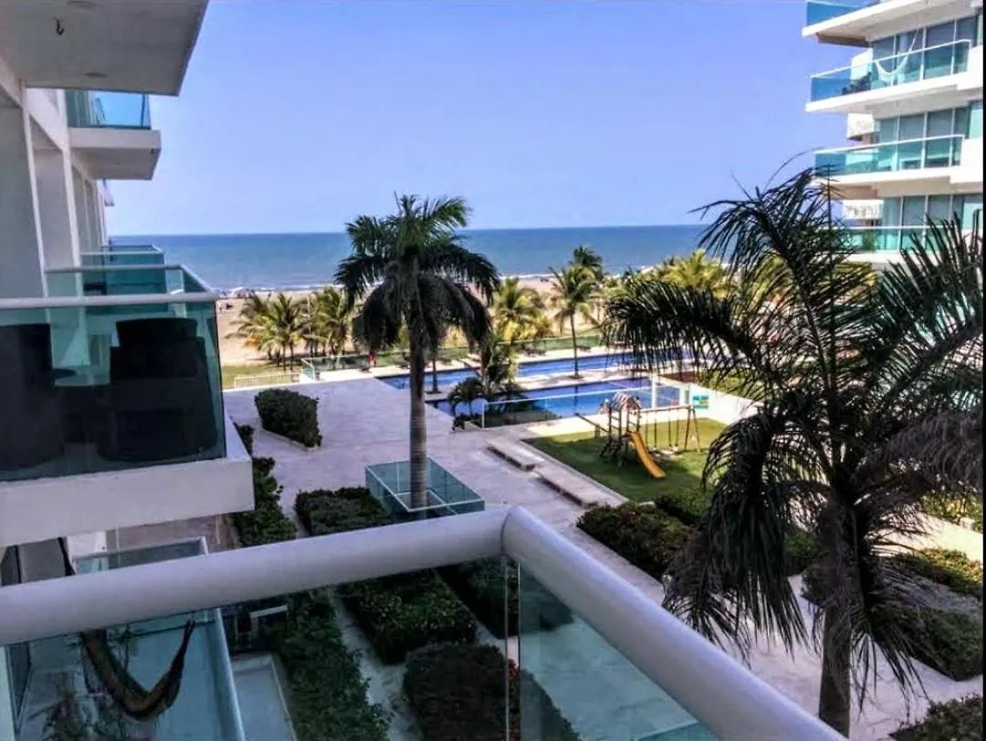 Apartamento Con Excelente Vista Al Mar Dos Alcobas Los Morros Cartagena