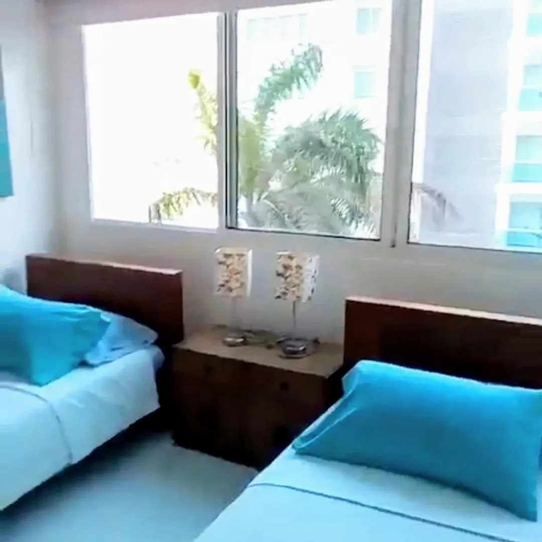 Apartamento Con Excelente Vista Al Mar Dos Alcobas Los Morros Cartagena