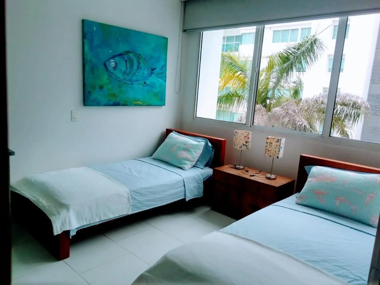 Apartamento Con Excelente Vista Al Mar Dos Alcobas Los Morros Cartagena Apartment
